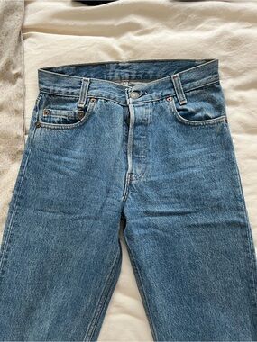 Vintage 701 Classic Blue women’s Denim Jeans - Straight Fit USA